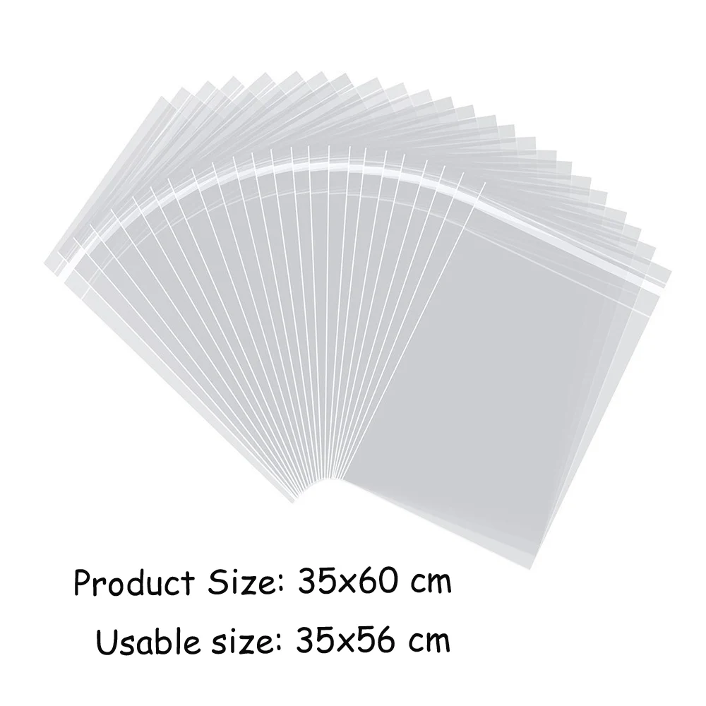 20pcs35*60cm/13.7*23.6 Transparent Opp Bag Packing Plastic Bags Self Adhesive Seal Jewelry Gift Packaging Bag
20pcs35*60cm/13.7*23.6 Transparent Opp Bag Packing Plastic Bags Self Adhesive Seal Jewelry Gift Packaging Bag
