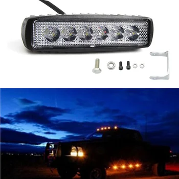 1PC ANBLUB 6 inch 18W LED Car Work Light Bar DRL Light 12V 24V Motorcycle Truck Trailer Lorry Offroad SUV 4X4 ATV 4WD Work Lamp
1PC ANBLUB 6 inch 18W LED Car Work Light Bar DRL Light 12V 24V Motorcycle Truck Trailer Lorry Offroad SUV 4X4 ATV 4WD Work Lamp