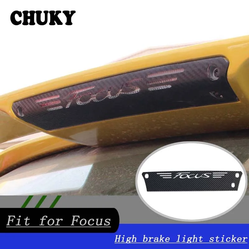 CHUKY Carbon Fiber Sticker Decal High Mounted Stop Brake Lamp Light Car Styling For Ford Focus 2 3 MK2 MK3 2012-2015 Accessories
CHUKY Carbon Fiber Sticker Decal High Mounted Stop Brake Lamp Light Car Styling For Ford Focus 2 3 MK2 MK3 2012-2015 Accessories