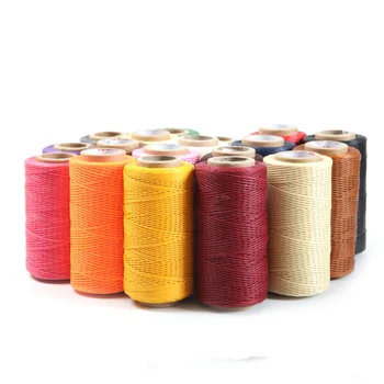 High Quality Durable 200 Meters 1.2mm 210D Leather Waxed Thread Cord for DIY Handicraft Tool Hand Stitching Thread Color Random
High Quality Durable 200 Meters 1.2mm 210D Leather Waxed Thread Cord for DIY Handicraft Tool Hand Stitching Thread Color Random