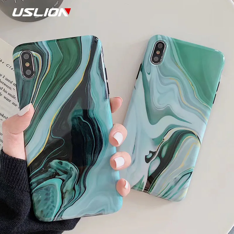 USLION Marble Silicone Phone Case For Coque iPhone XS Max X XR 7 8 6 6S Plus Case Soft IMD Back Cover For iPhone 8 7 Plus Funda
USLION Marble Silicone Phone Case For Coque iPhone XS Max X XR 7 8 6 6S Plus Case Soft IMD Back Cover For iPhone 8 7 Plus Funda