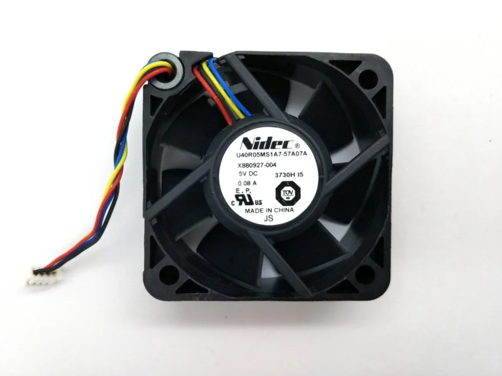 New Original for Nidec U40R05MS1A7-57A07A X880927-004 5V 0.08A 40*40*10MM 4cm for Xbox One Kinect 2.0 Cooling fan
New Original for Nidec U40R05MS1A7-57A07A X880927-004 5V 0.08A 40*40*10MM 4cm for Xbox One Kinect 2.0 Cooling fan
