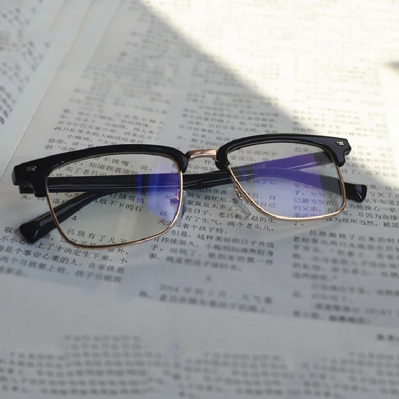 Myopia glasses male retro fashion glasses metal +PC full frame gray glasses frame glasses M019 - 1 -1.5 -2 -2.5 -3 -3.5 -4
Myopia glasses male retro fashion glasses metal +PC full frame gray glasses frame glasses M019 - 1 -1.5 -2 -2.5 -3 -3.5 -4