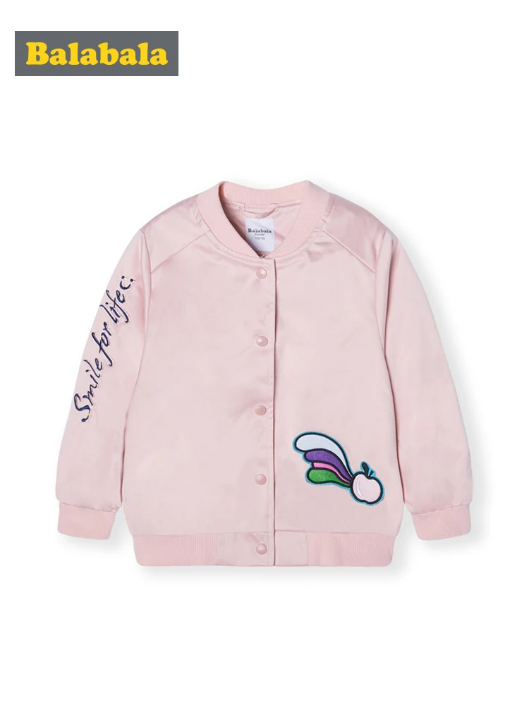 Balabala Children clothing jacket girls baseball uniform spring 2019 new children baby Korean version cotton soft jackets
Balabala Children clothing jacket girls baseball uniform spring 2019 new children baby Korean version cotton soft jackets