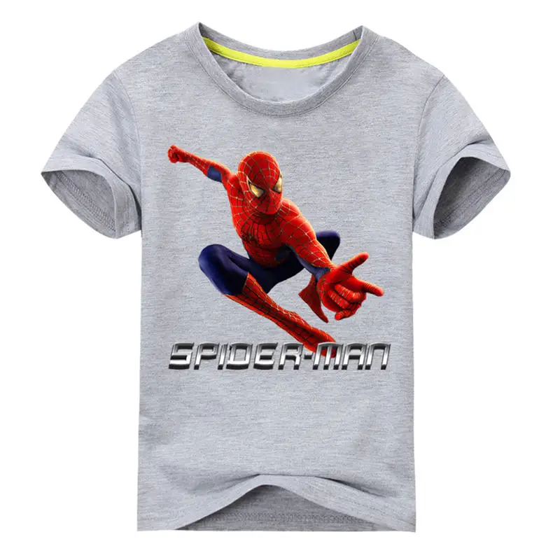 Kids Short Sleeve T-shirts Costume Boy Girls Summer Cotton Spider-Man Tee Top Clothes Children Baby Casual White Tshirts DX201
Kids Short Sleeve T-shirts Costume Boy Girls Summer Cotton Spider-Man Tee Top Clothes Children Baby Casual White Tshirts DX201