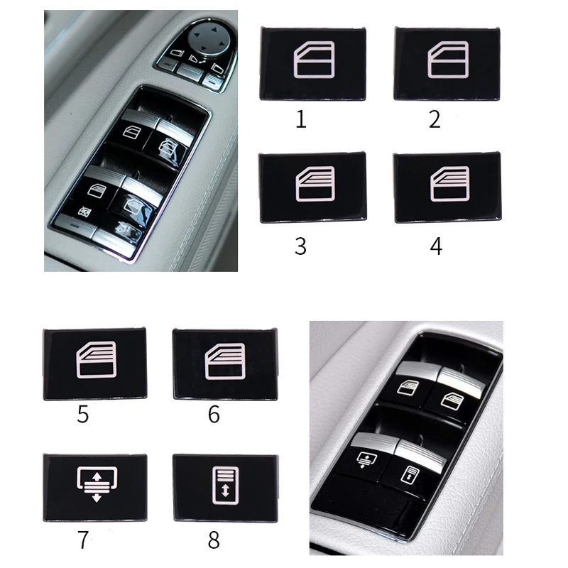Car interior Window Glass lifter button switch cover for Mercedes Benz S class W221 2006-2013 221 870 9410 /221 820 5151
Car interior Window Glass lifter button switch cover for Mercedes Benz S class W221 2006-2013 221 870 9410 /221 820 5151