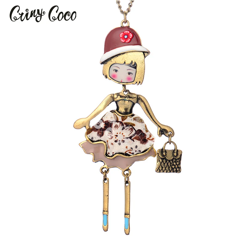 New Arrival Necklaces Elegant Cute Fashionable Enamel Girl Pendant Necklace Women Alloy Long Chian Pendant Gift Senior jewelry
New Arrival Necklaces Elegant Cute Fashionable Enamel Girl Pendant Necklace Women Alloy Long Chian Pendant Gift Senior jewelry