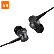 Original Xiaomi Piston 3 Fresh Youth Version In-ear Earphones Built-In Mic 1.25m Cable Wired Answering Phone Song Switching(China)