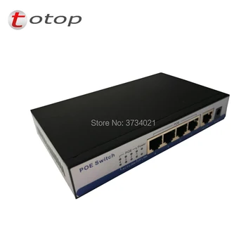 POE 5 Ports (1Uplink, 4 PoE) Power Over Ethernet Switch IEEE 802.3af/802.3at Endspan PSE(1,2+/3,6-)
POE 5 Ports (1Uplink, 4 PoE) Power Over Ethernet Switch IEEE 802.3af/802.3at Endspan PSE(1,2+/3,6-)