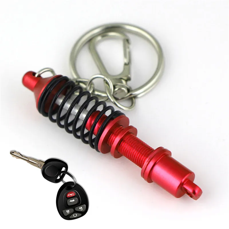 Adjustable Brand new High quality shock absorber Cool as gift Metal Keychain Spring Car Part Shock Absorber Keyring Alloy Gift
Adjustable Brand new High quality shock absorber Cool as gift Metal Keychain Spring Car Part Shock Absorber Keyring Alloy Gift