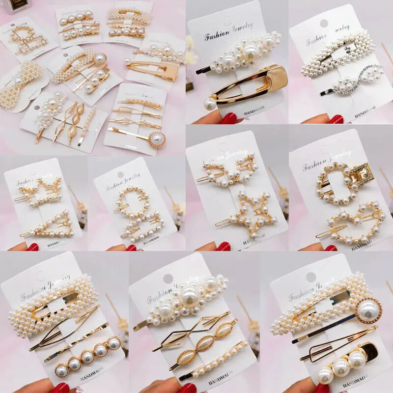 ew Fashion Women Pearl Hair Clip Snap Hair Barrette Stick Hairpin Hair Styling Accessories For Women Girls
ew Fashion Women Pearl Hair Clip Snap Hair Barrette Stick Hairpin Hair Styling Accessories For Women Girls
