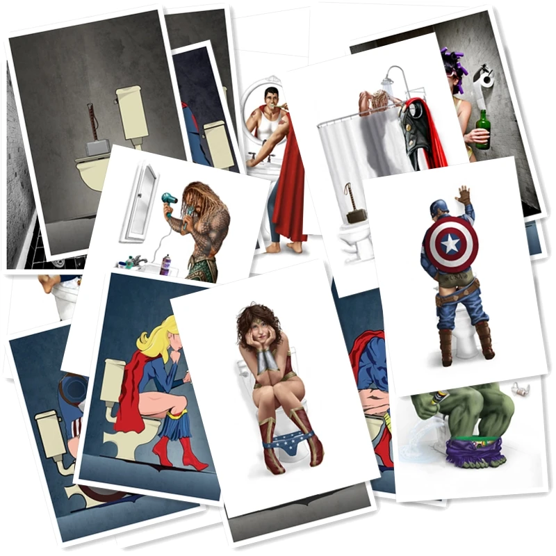 Superhero 20/pcs PVC Series 6 Sticker Home Decor Fridge Styling Wall Travel Suitcase Graffiti Styling Stickers
Superhero 20/pcs PVC Series 6 Sticker Home Decor Fridge Styling Wall Travel Suitcase Graffiti Styling Stickers