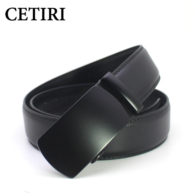 CETIRI 2018 genuine leather belt men fashion luxury automatic buckle rachet belts 140cm black business mens strap for suit jeans
CETIRI 2018 genuine leather belt men fashion luxury automatic buckle rachet belts 140cm black business mens strap for suit jeans