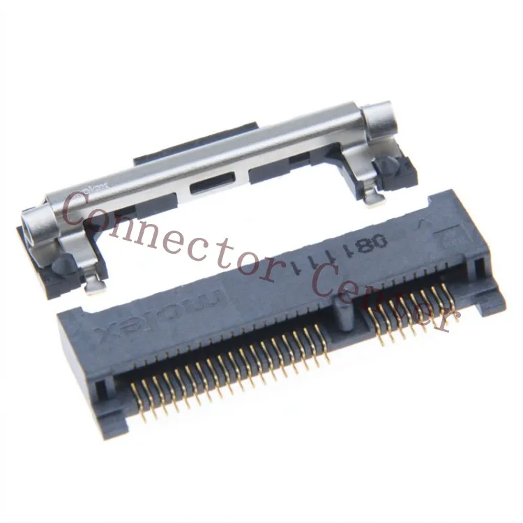 MOLEX MiniPci-Express Socket clip Height 4.0mm MOLEX Minipcie Connector 52PIN H4.0
MOLEX MiniPci-Express Socket clip Height 4.0mm MOLEX Minipcie Connector 52PIN H4.0