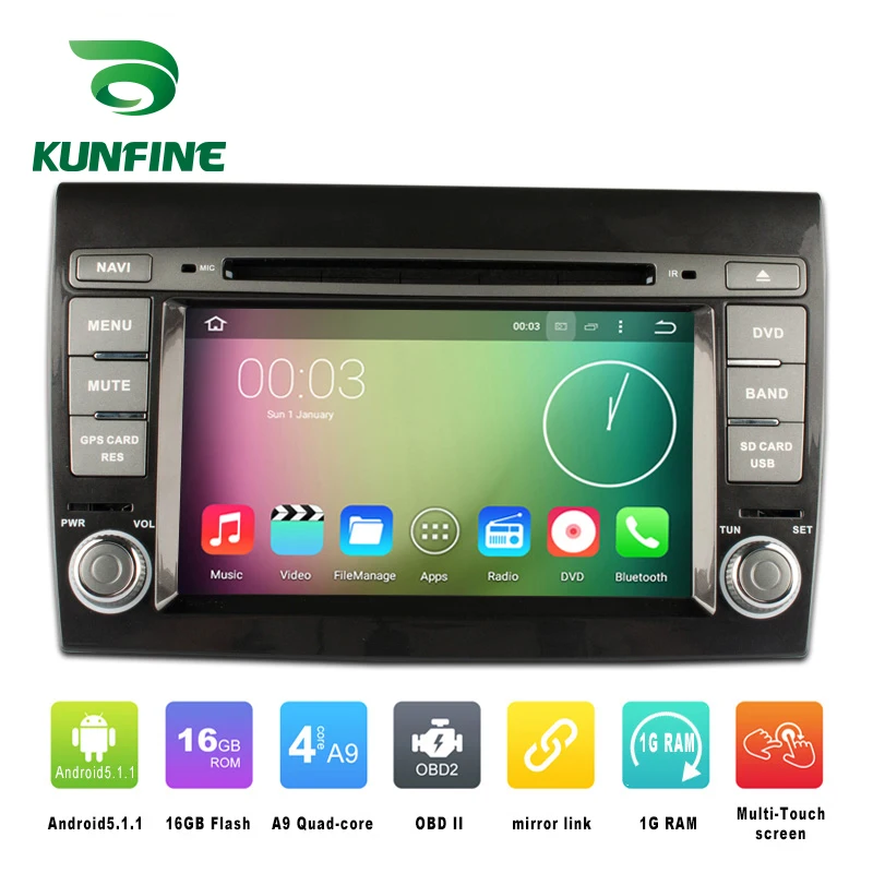 Quad Core 1024 600 Android 5 1 font b Car b font DVD font b GPS