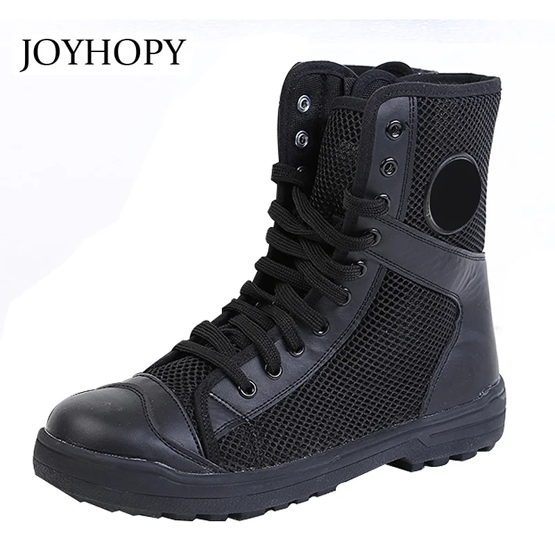 Summer Black Training Sport Boots Men Mesh & Canvas High Top Boots Breathable Man Outdoor Military Boots Mens Army Boots AMB2017
Summer Black Training Sport Boots Men Mesh & Canvas High Top Boots Breathable Man Outdoor Military Boots Mens Army Boots AMB2017
