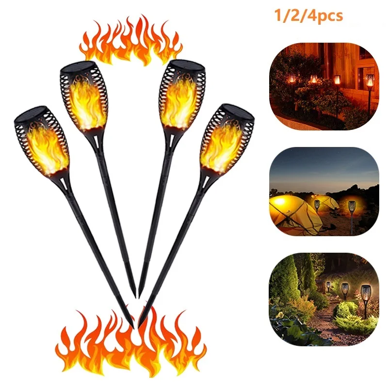 Solar Flame Flickering Garden Lamp Torch Light IP65 Outdoor Spotlights Landscape Decoration Led Lamp for Garden Pathways
Solar Flame Flickering Garden Lamp Torch Light IP65 Outdoor Spotlights Landscape Decoration Led Lamp for Garden Pathways