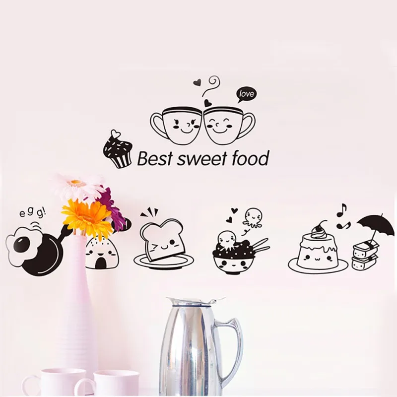 DIY Wall Stickers Living Room Home Western Food Decals Decor Kitchen Fruit Window Art Self-Adhesive Waterproof Stickers
DIY Wall Stickers Living Room Home Western Food Decals Decor Kitchen Fruit Window Art Self-Adhesive Waterproof Stickers