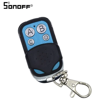 SONOFF 433mhz 4 Buttons Channel RF Wifi Wireless Remote Key Learning Copy 4CH Key Fob Control For Google Smart Home Controller
SONOFF 433mhz 4 Buttons Channel RF Wifi Wireless Remote Key Learning Copy 4CH Key Fob Control For Google Smart Home Controller
