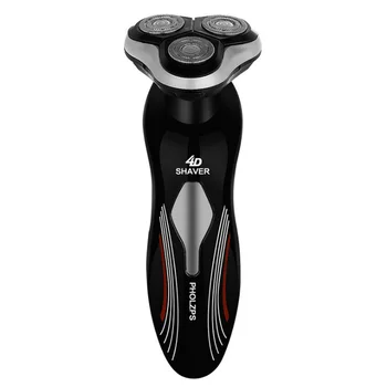 4D Electric Shaver For Men Rechargeable Beard Shaving Machine With Three Floating Rotation Blades Support Wet And Dry Shaving
4D Electric Shaver For Men Rechargeable Beard Shaving Machine With Three Floating Rotation Blades Support Wet And Dry Shaving