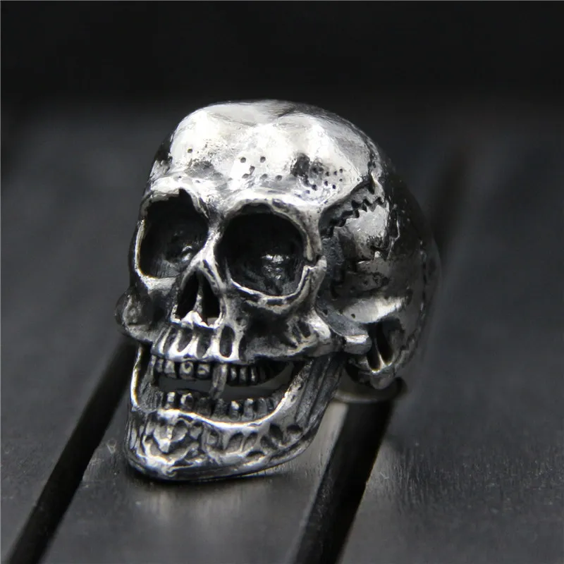 C&R 925 Sterling Silver Rings for Women men vintage skull rings casting big exaggerated Fine Jewelry Size 7-9 Adjustable
C&R 925 Sterling Silver Rings for Women men vintage skull rings casting big exaggerated Fine Jewelry Size 7-9 Adjustable
