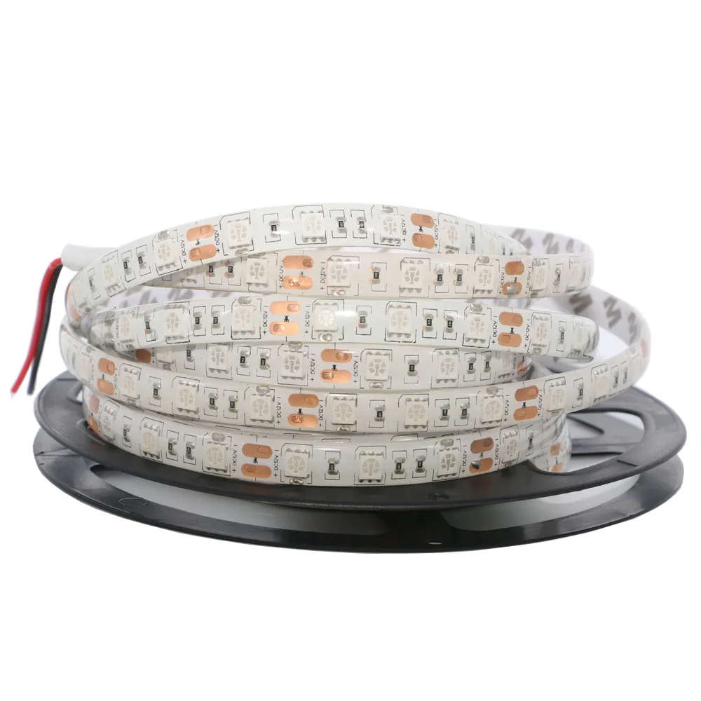 Waterproof RGB LED Strip Light 5050SMD Led Stripe Flexible String Ribbon Led Tape DC12V Holiday Christmas Decoration ip65 1/4/5m
Waterproof RGB LED Strip Light 5050SMD Led Stripe Flexible String Ribbon Led Tape DC12V Holiday Christmas Decoration ip65 1/4/5m