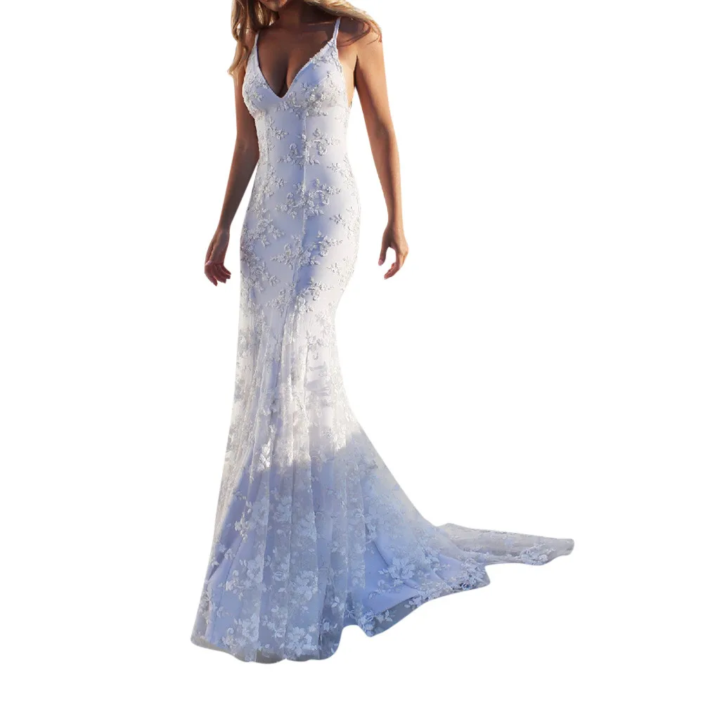 MUQGEW 2019 Fashion Evening Party Dress Women Sexy Deep V Neck Lace Maxi Long Dress Elegant Vestidos Backless Women Dress #5L
MUQGEW 2019 Fashion Evening Party Dress Women Sexy Deep V Neck Lace Maxi Long Dress Elegant Vestidos Backless Women Dress #5L