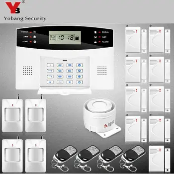 YobangSecurity Russian Spanish Cezch Italian Voice Home Wireless GSM Security System Wireless Door Window PIR Sensor
YobangSecurity Russian Spanish Cezch Italian Voice Home Wireless GSM Security System Wireless Door Window PIR Sensor