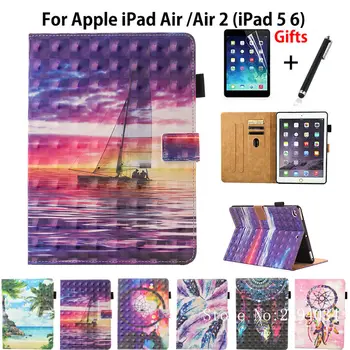 3D Colorful Case For Apple iPad air 1 2 case For iPad 5 6 Smart Case Cover Funda Tablet Fashion PU Leather Stand Shell+Film+Pen
3D Colorful Case For Apple iPad air 1 2 case For iPad 5 6 Smart Case Cover Funda Tablet Fashion PU Leather Stand Shell+Film+Pen