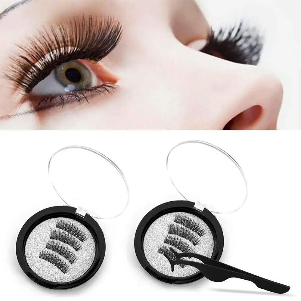 4 Pcs Set 3D Magnetic Eyelash 3D Reusable Hand Made Extension Soft False Eyelashes Makeup Kit Tool No Glue Magnetic Eyelashes
4 Pcs Set 3D Magnetic Eyelash 3D Reusable Hand Made Extension Soft False Eyelashes Makeup Kit Tool No Glue Magnetic Eyelashes