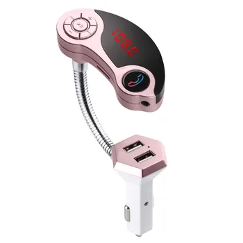 Wireless Hands-free Bluetooth FM Transmitter With 2 port Car Charger Car Kit MP3 Player led display support TF card
Wireless Hands-free Bluetooth FM Transmitter With 2 port Car Charger Car Kit MP3 Player led display support TF card