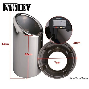 NWIEV Car Rear Tail Exhaust Tip Pipes Covers For BMW E90 E92 325 328i BMW 3 Series 2006 - 2010 Stainless Steel Auto Accessories
NWIEV Car Rear Tail Exhaust Tip Pipes Covers For BMW E90 E92 325 328i BMW 3 Series 2006 - 2010 Stainless Steel Auto Accessories