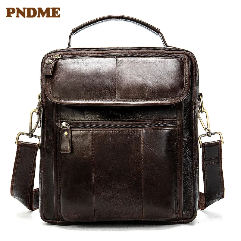 Men's one-shoulder bag top layer casual business handbag in cowhide crazy horse leather vintage men's bag briefcase
Men's one-shoulder bag top layer casual business handbag in cowhide crazy horse leather vintage men's bag briefcase