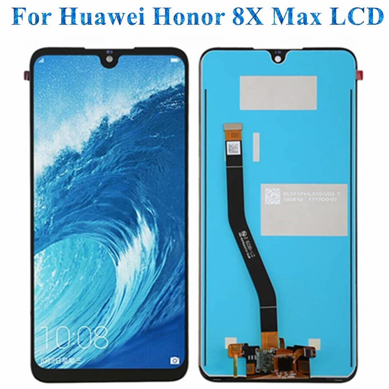 New 7.12" For Huawei Honor 8X MAX LCD Display Touch Screen Digitizer Assembly For Honor 8X MAX ARE AL00 LCD Replacement Parts
New 7.12" For Huawei Honor 8X MAX LCD Display Touch Screen Digitizer Assembly For Honor 8X MAX ARE AL00 LCD Replacement Parts