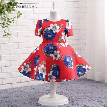 Fashion Short Sleeves Flower Girl Dresses 2020 Print Flower Kids Evening Party Gowns Vestido Daminha First Communion Dress
Fashion Short Sleeves Flower Girl Dresses 2020 Print Flower Kids Evening Party Gowns Vestido Daminha First Communion Dress