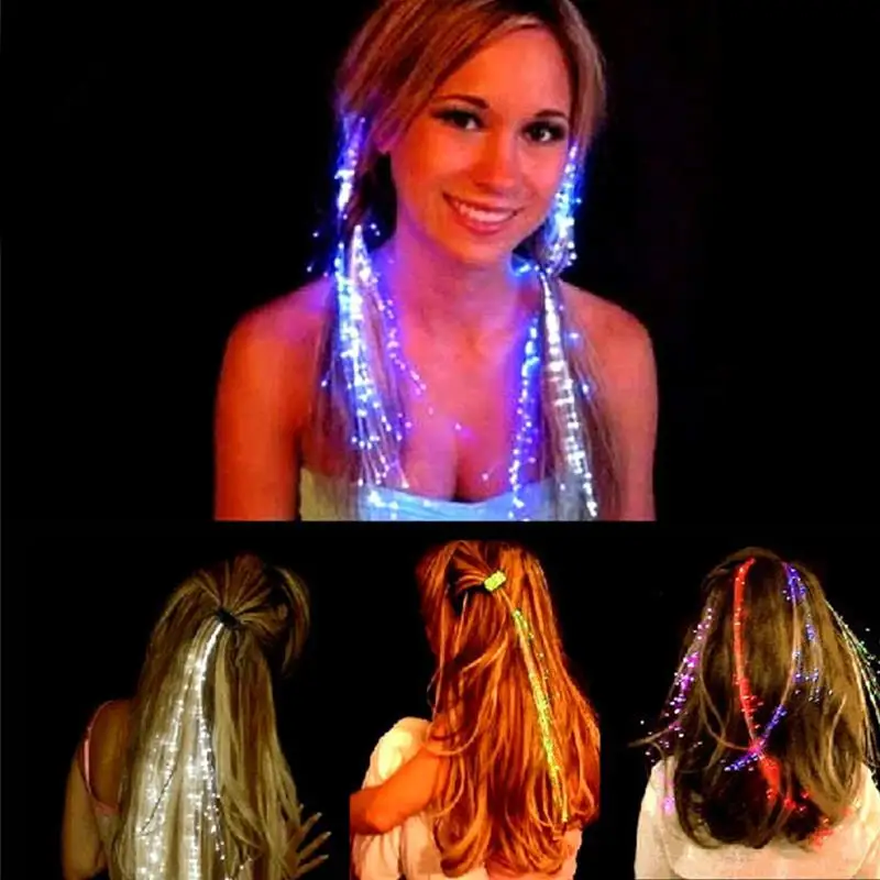 New Fashion Toys Girls Colorful LED Glow Fiber Braid Headdress Lights Birthday Party Christmas decorations
New Fashion Toys Girls Colorful LED Glow Fiber Braid Headdress Lights Birthday Party Christmas decorations