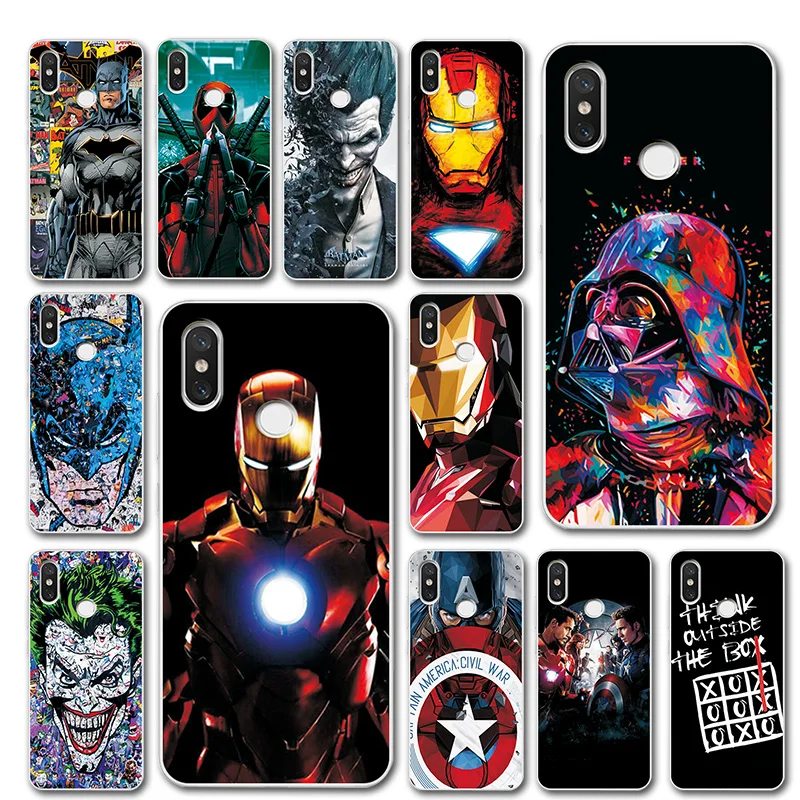 For Xiaomi Redmi Note 5 Global TPU Case Cover on Pocophone F1 Bumper Novelty Captain America Phone Case Capa Redmi Note 6 Pro S2
For Xiaomi Redmi Note 5 Global TPU Case Cover on Pocophone F1 Bumper Novelty Captain America Phone Case Capa Redmi Note 6 Pro S2