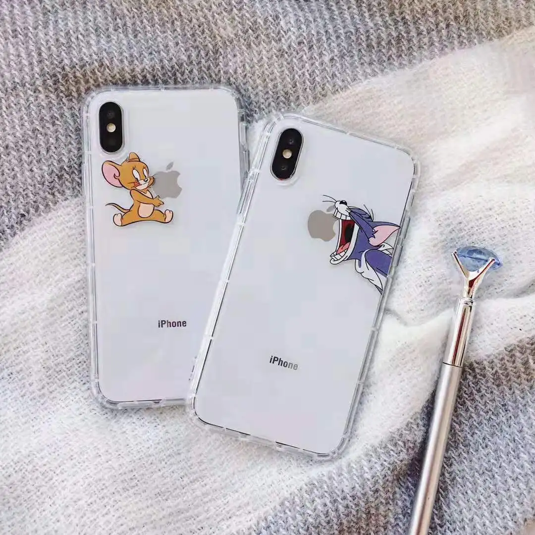 Cute cartoon Jerry transparent soft TPU phone case for iphone 6 6s 7 8 Plus x xs xr max back shell cover
Cute cartoon Jerry transparent soft TPU phone case for iphone 6 6s 7 8 Plus x xs xr max back shell cover