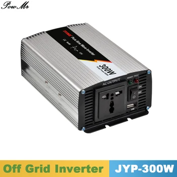 300W 12V/24V DC Input 110V/220V AC Output Pure Sine Wave Off Grid Tie Inverter Microprocessor Based Design Home Inverter LED
300W 12V/24V DC Input 110V/220V AC Output Pure Sine Wave Off Grid Tie Inverter Microprocessor Based Design Home Inverter LED