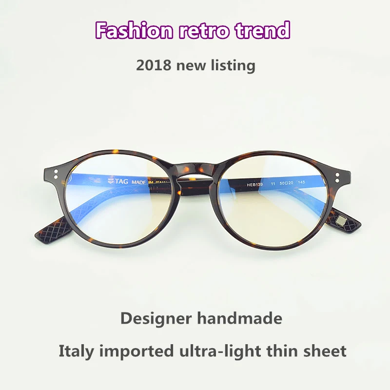round eyeglasses frames men women 2019 new listing TAG brand Retro fashion glasses frame computer glasses optical glasses frame
round eyeglasses frames men women 2019 new listing TAG brand Retro fashion glasses frame computer glasses optical glasses frame
