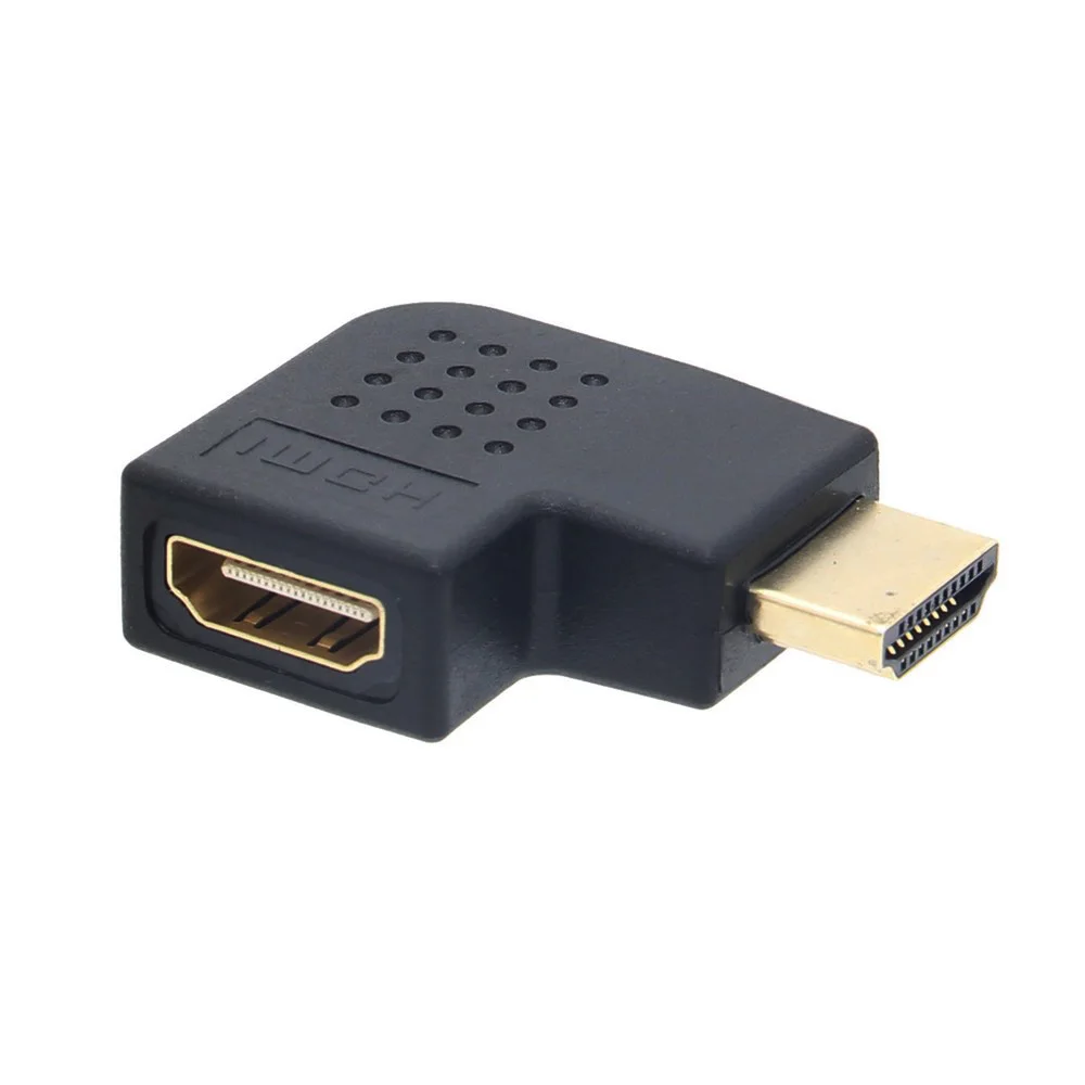 90 Degrees Angle HDMI Connector / HDMI Male to Female Adapter Converter for Raspberry Pi X820 Metal Case
90 Degrees Angle HDMI Connector / HDMI Male to Female Adapter Converter for Raspberry Pi X820 Metal Case