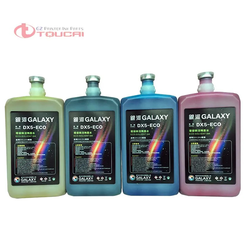 CMYK 4 Bottle / set Galaxy UD DX5 Eco solvent ink for dx4 dx5 head printer galaxy dx5 ink
CMYK 4 Bottle / set Galaxy UD DX5 Eco solvent ink for dx4 dx5 head printer galaxy dx5 ink