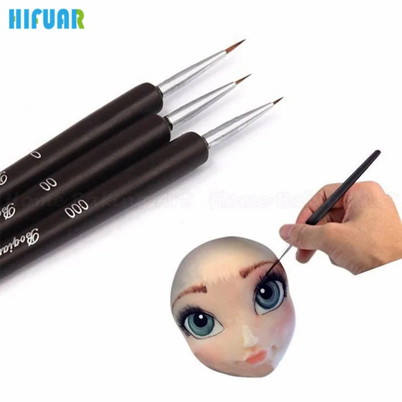 Hifuar 3pcs/set Face Mold Cake Decorating Brush Food Paint Icing Cupcake Tool Dessert DIY Pastry Decoration Hook Flower Pen
Hifuar 3pcs/set Face Mold Cake Decorating Brush Food Paint Icing Cupcake Tool Dessert DIY Pastry Decoration Hook Flower Pen