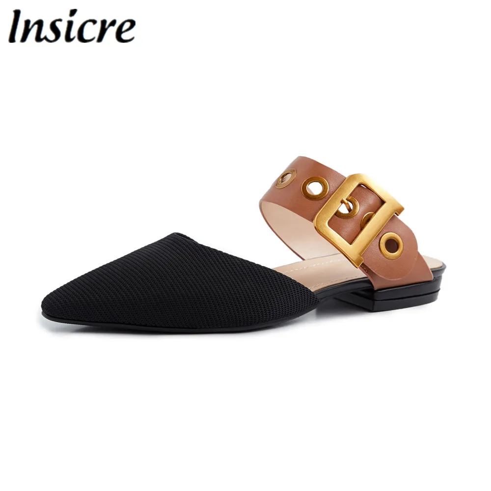 Insicre 2019 fashion woman sandals big size 33-43 woman flats pointed toe buckle women summer shoes mixed colors dress mar janes
Insicre 2019 fashion woman sandals big size 33-43 woman flats pointed toe buckle women summer shoes mixed colors dress mar janes