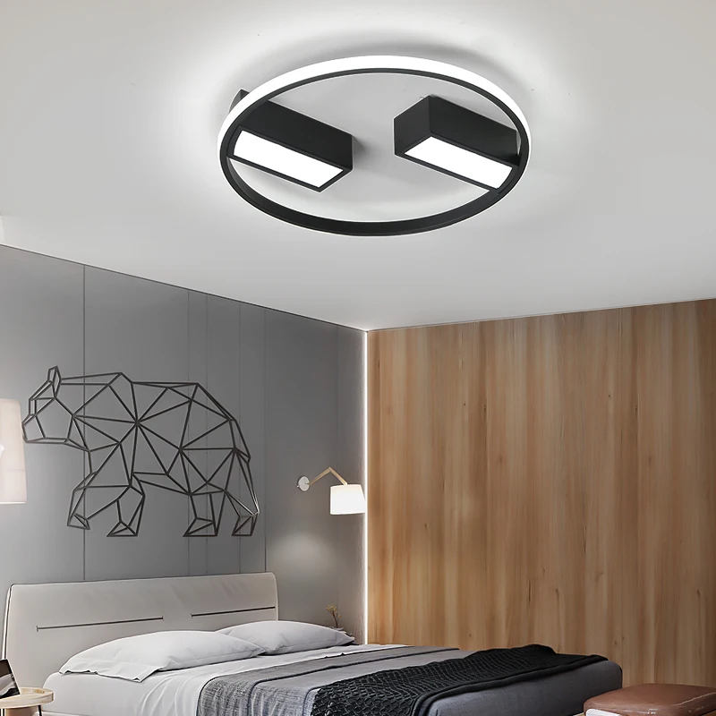 Modern LED Ceiling Lights Lamp for Bedroom Kitchen office Surface mounted Round Metal Ceiling Lamp 110V 220V Lustre Cailing lamp
Modern LED Ceiling Lights Lamp for Bedroom Kitchen office Surface mounted Round Metal Ceiling Lamp 110V 220V Lustre Cailing lamp