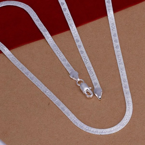 Necklace Silver Plated Necklace Silver Fashion Jewelry Necklace Men's 20 Inches Jewelry Wholesale Free Shipping tteu LN201
Necklace Silver Plated Necklace Silver Fashion Jewelry Necklace Men's 20 Inches Jewelry Wholesale Free Shipping tteu LN201