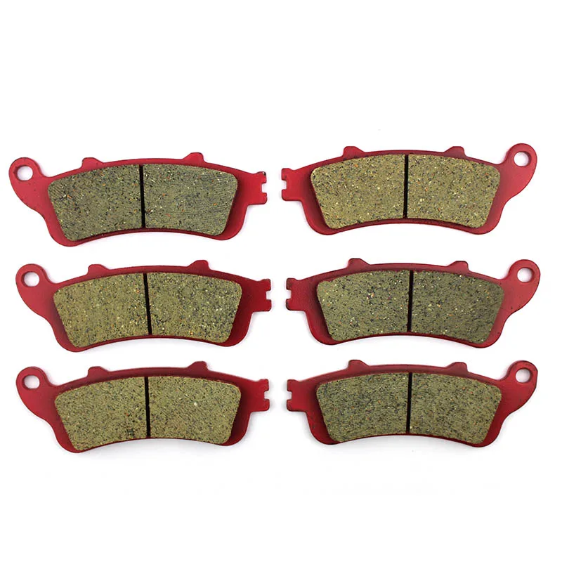 CARBON CERAMIC BRAKE PADS F+R FOR HONDA GL 1800 Goldwing (All models) 2001-2014,CB 1100 SF X11,ST 1100/1300,XL 1000 OME NEW
CARBON CERAMIC BRAKE PADS F+R FOR HONDA GL 1800 Goldwing (All models) 2001-2014,CB 1100 SF X11,ST 1100/1300,XL 1000 OME NEW