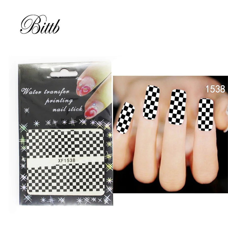 Bittb 2pcs Black White Trellis Design Nail Art Sticker Water Transfer Nail Decal Tip Fingernail Nail Tool Diy Nail Stickers
Bittb 2pcs Black White Trellis Design Nail Art Sticker Water Transfer Nail Decal Tip Fingernail Nail Tool Diy Nail Stickers