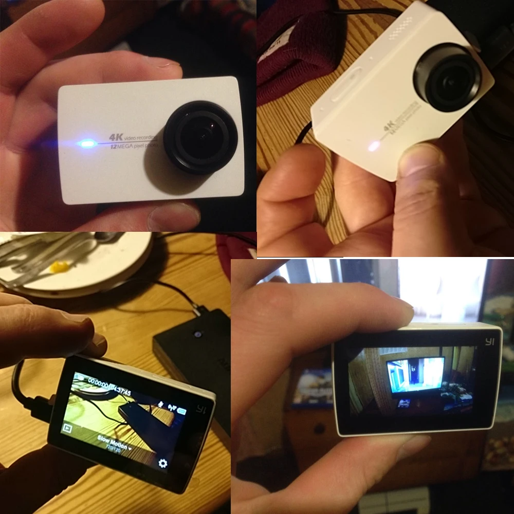 yi 4k action camera real photo