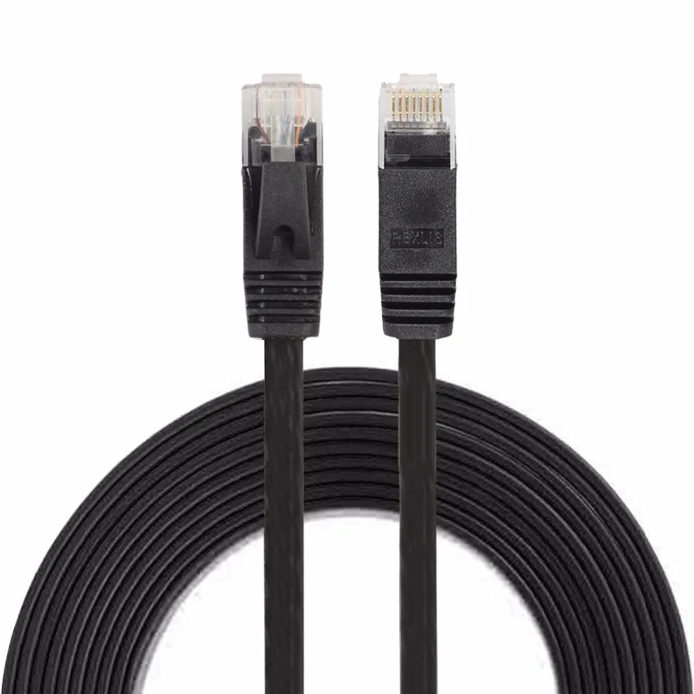 CAT6 Ultra-thin Flat Ethernet Network LAN Cable for Computer Router Laptop, Patch Lead RJ45 Networking LAN Cords 0.5\1\1.8\3\5m
CAT6 Ultra-thin Flat Ethernet Network LAN Cable for Computer Router Laptop, Patch Lead RJ45 Networking LAN Cords 0.5\1\1.8\3\5m